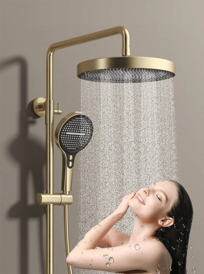 Vgx Gold Shower System Bathroom Shower Faucet 3-Way