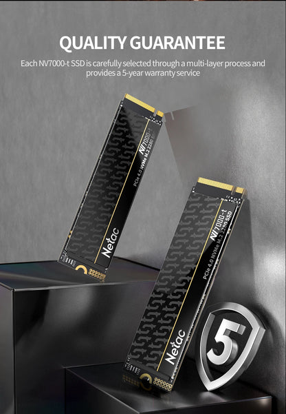 Netac Ssd 1tb Ssd Nvme M2 7400mb/S 512gb