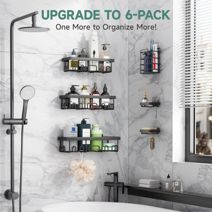 Pack Shower Caddy Organizer Rack Shelf Inside Shower