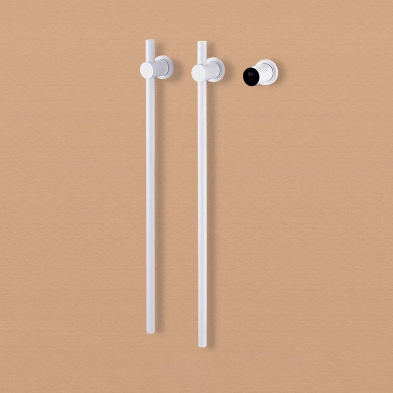 Bathroom Brushed Gold Electric Bath Towel Rack Smart