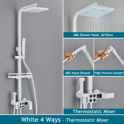 Cold Digital Bathroom Shower Quality Brass Bathroom Faucet