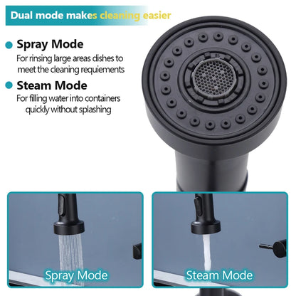 304 Stainless Steel Wall Mounted Faucet Spring Pull
