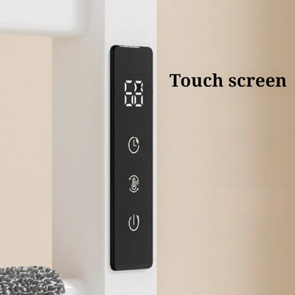 Bathroom Electric Towel Rack Aluminum Waterproof Touch Screen