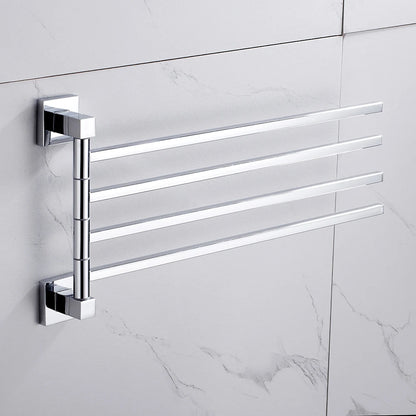 Towel Holder Stainless Steel Swing Arms Towel Rail
