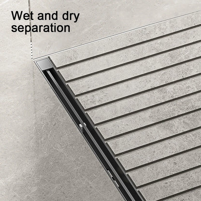 2cm Wide Floor Drain Stainless Steel Linear Narrow