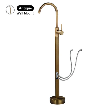 Luxury Bathtub Faucet Cold Mixing Rust Prevention Easy