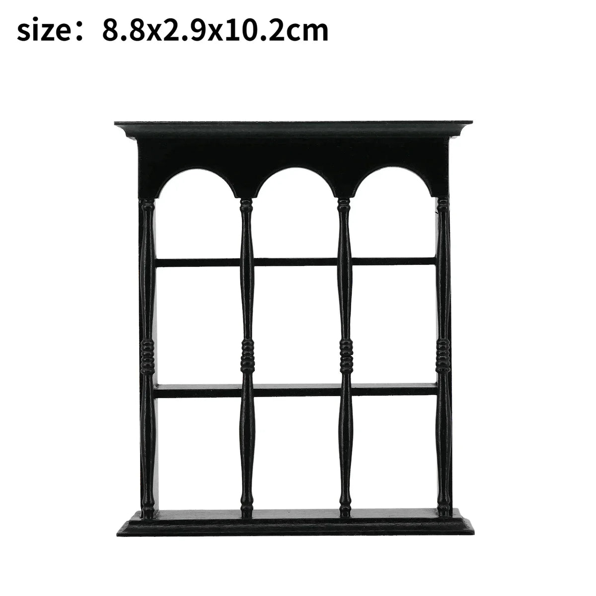 1/6 Scale Dollhouse Miniature Furniture Wooden Shelf Cabinet