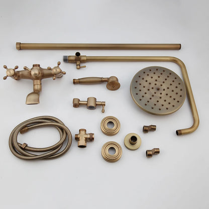 Zappo Antique Shower Wall Bathroom Bath Shower Faucet