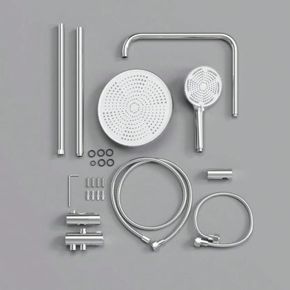 Bathroom Shower System Stainless Steel Showers Faucet Shelf