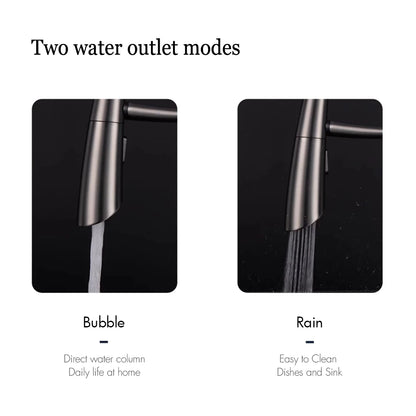 Pull Out Sensor Faucet Handle Digital Display Pull