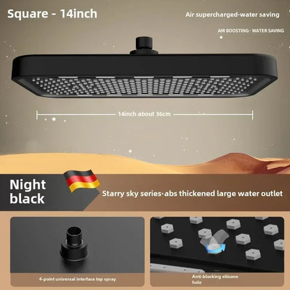 Large Showerhead Pressurized Showerhead Top Spray Pressurized