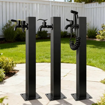 Garden Irrigation All-Copper Faucet 304 Stainless Steel Square