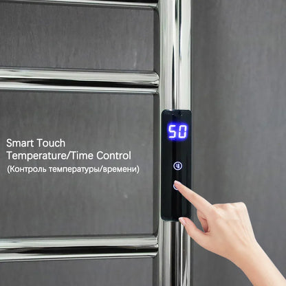 Bathroom Stainless Steel Electric Towel Rack Temperature Control
