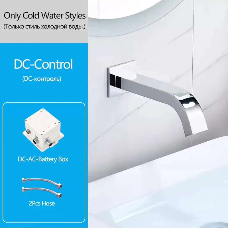 Oxg Wall Mount Smart Sensor Basin Faucet Automatic