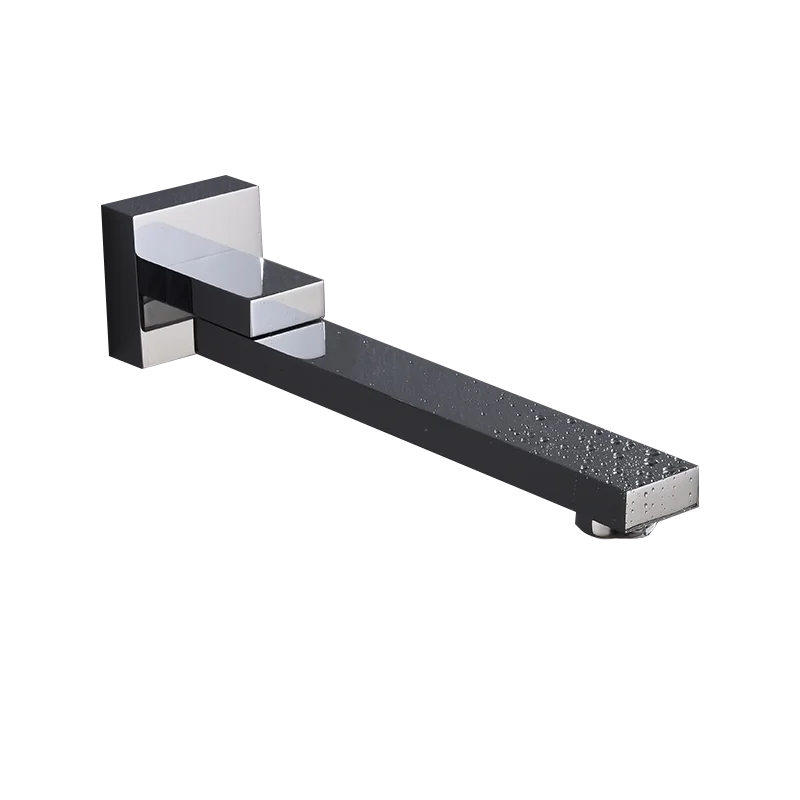 Becola Wall Mounted Faucet Spout Square Round Brass