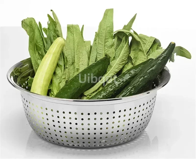 Stainless Steel Basin Round Filter Water Wash Fruit