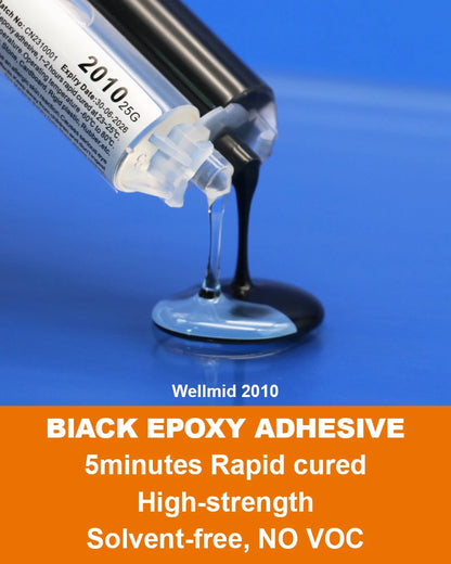 Black Epoxy Adhesive Fast Cured Bathroom Solar Panel