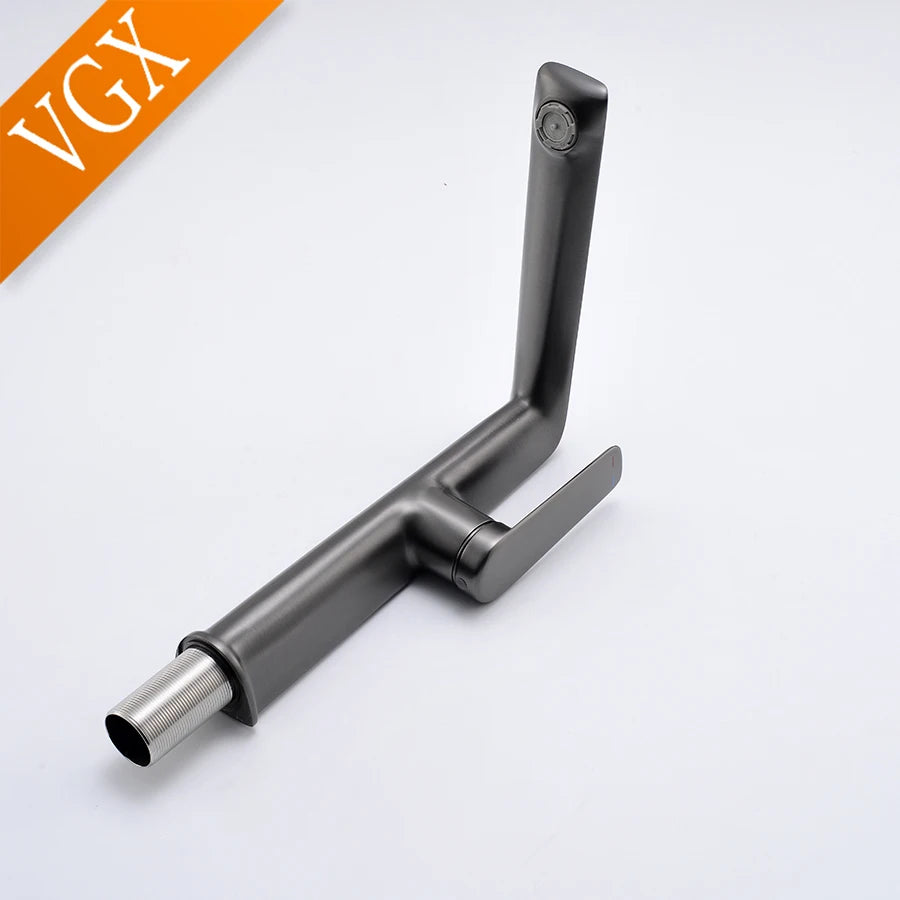 Vgx Luxury Gold Bathroom Faucets High Basin Mixer