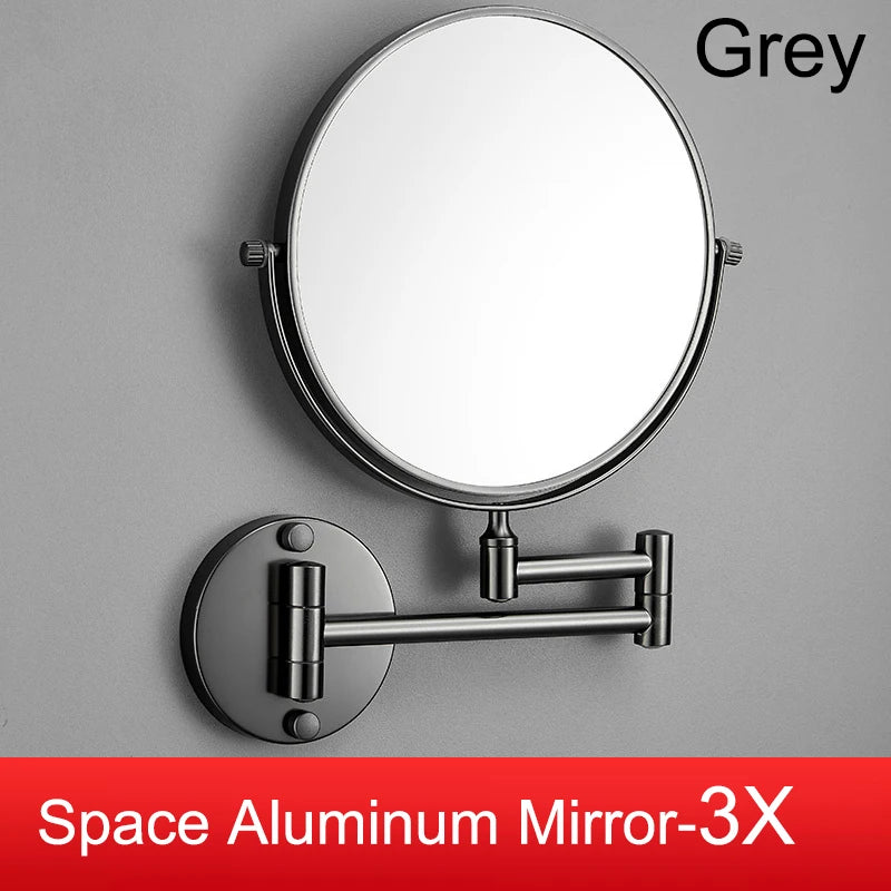 Rose Gold Square Led Bathroom Mirror Wall Mounted