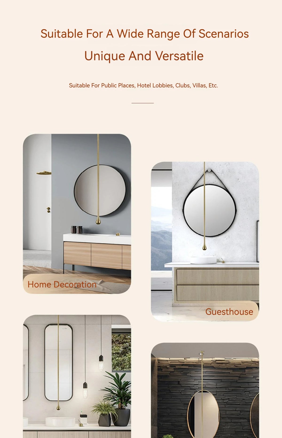 Ceiling Design Bathroom Bubbler & Cold Hang Faucet