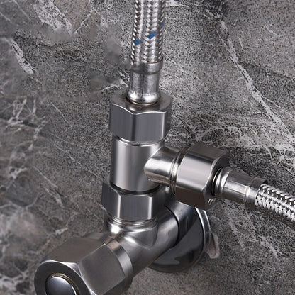 G1/2 Way T-Adapter Bathroom Shower Faucet Water Splitter
