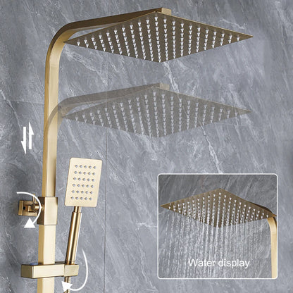Cold Bathroom Shower Stainless Steel Bathroom Faucet System