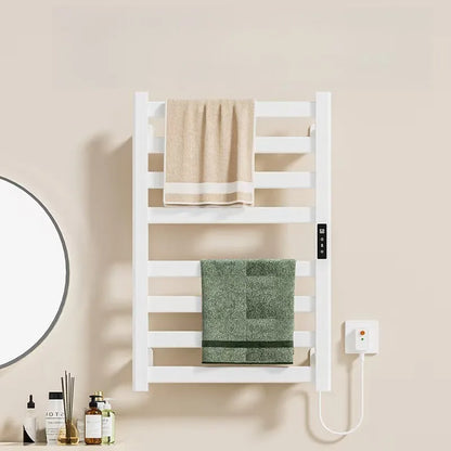 Bathroom Electric Towel Rack Aluminum Waterproof Touch Screen