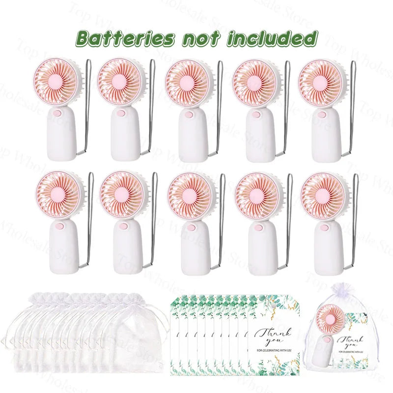 10-100pcs Bulk Small Wedding Fans Guests Handheld Fan