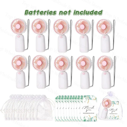 10-100pcs Bulk Small Wedding Fans Guests Handheld Fan