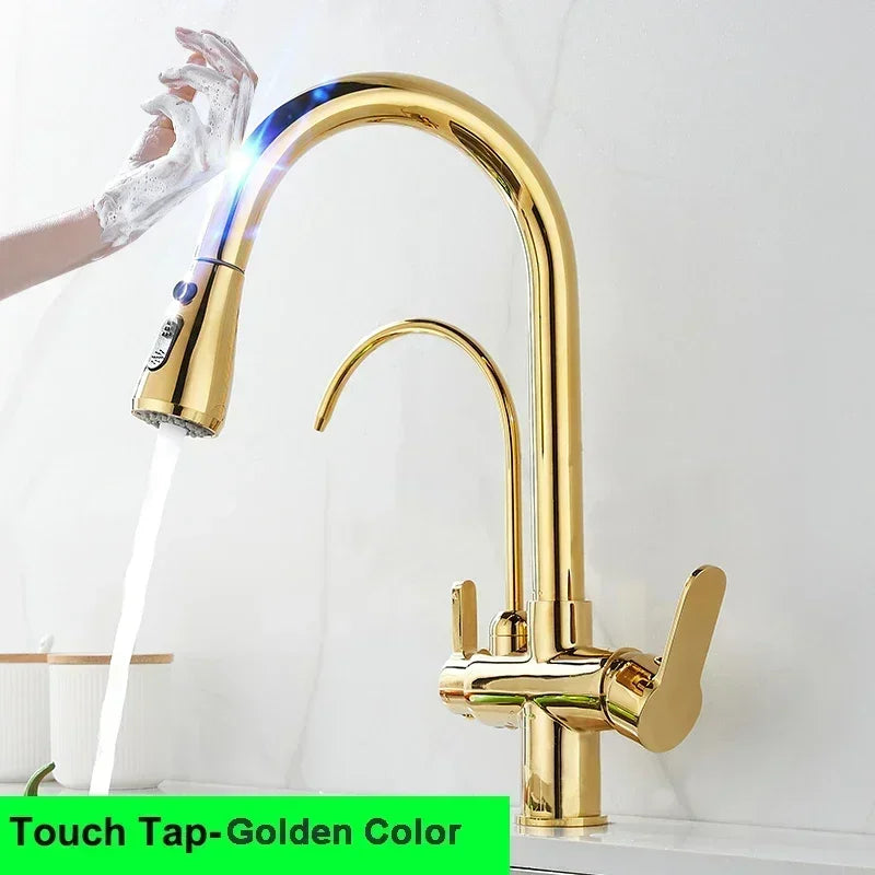 Ways Touch On Filter Faucets Of Pull Down
