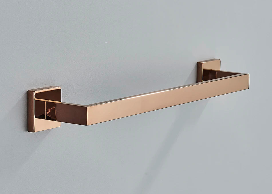 Bathroom Hardware Rose Gold Polish Shiny Bathrobe Hook