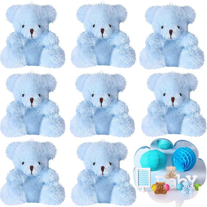 12-96pcs Mini Bear Plush Stuffed Small Teddy Bear