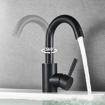 Bathroom Basin Faucet 304 Stainless Steel Cold Wash