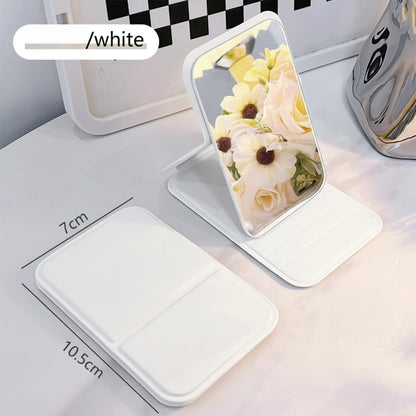 1pc Mirror Makeup Mirror Folding Mirror Girl Makeup