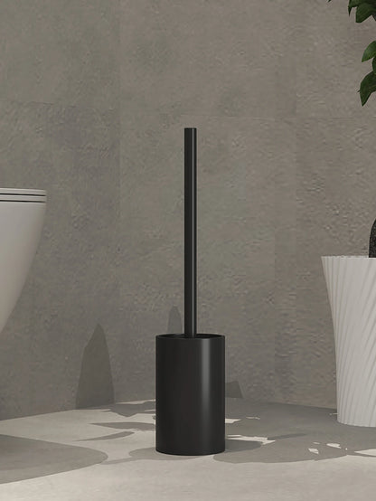 Bathroom Toilet Brush Holder Cleaning Plastic Floor Standing