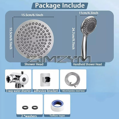 Bathroom Shower System Two-In-One Shower Handheld Shower Head