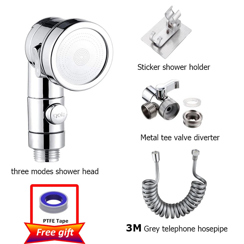 Shower Faucet Hose Handheld Shower Head Spray Tap