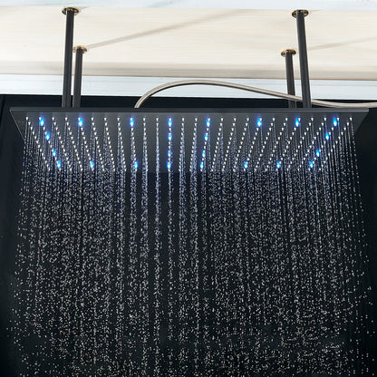 Luxury 80cm Rain Shower Head Chrome Big Top