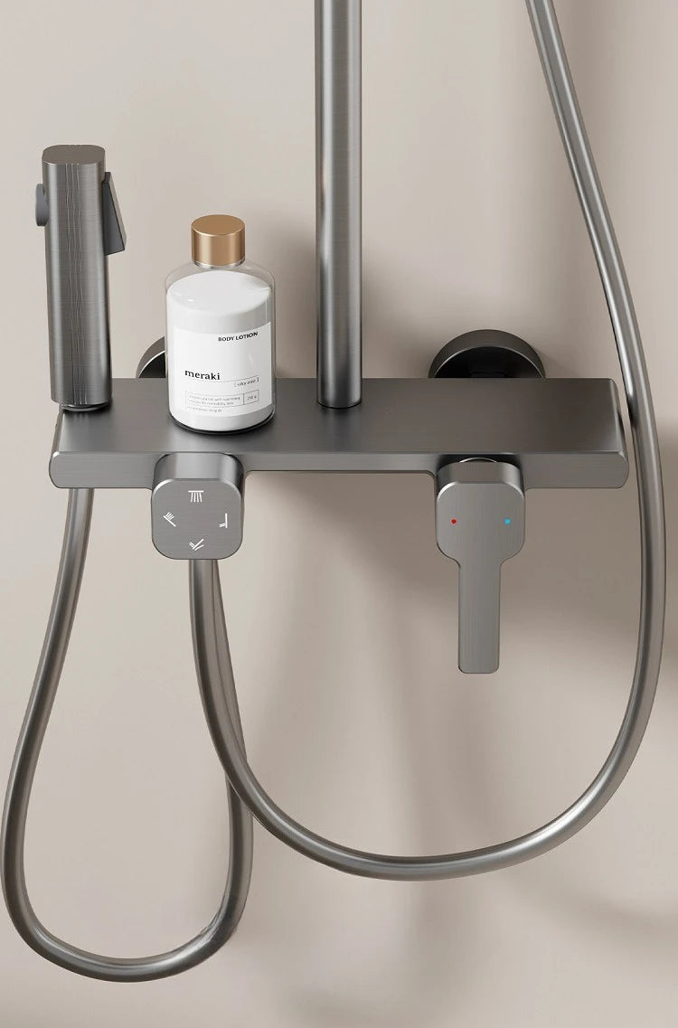 4-Way Rainlfall Showers System Wall Mounted Bathroom Shower