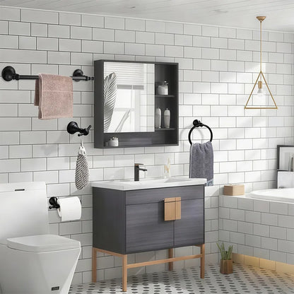 Mosa Gold Stainless Steel Bathroom Hardware Towel Bar