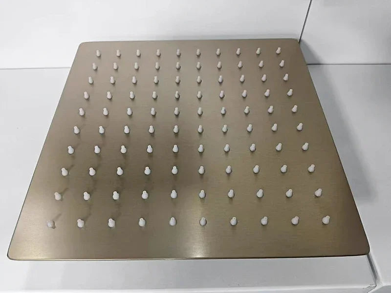Square Rain Shower Head 304 Stainless Steel Ceiling