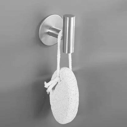 Stainless Steel Robe Hook Adhesive Wall Hook Towel