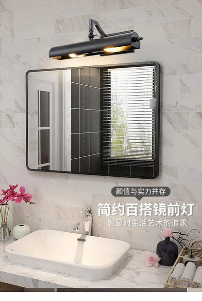 Wall Picture Lamp Led Gold Mirror Headlight Retro