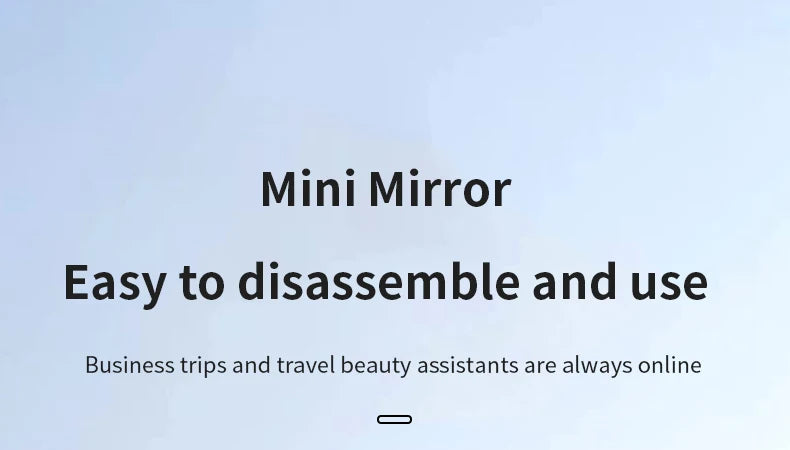 Universal Car Sun Visor Makeup Mirror Led Fill