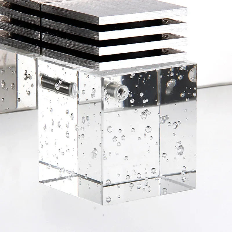 Modern Led Wall Lamp Crystal Sconce Living Dining