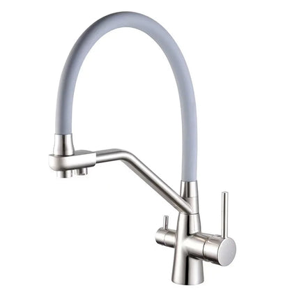 Filtered Sink Faucets Purification Tap 360 Rotate Water