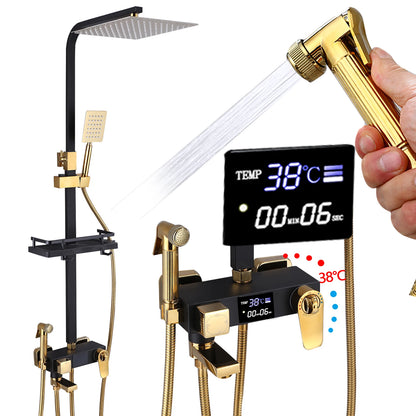 Oxg Shower Faucet Digital Display Bathroom Shower Rain