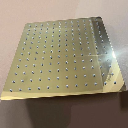 Square Rain Shower Head 304 Stainless Steel Ceiling