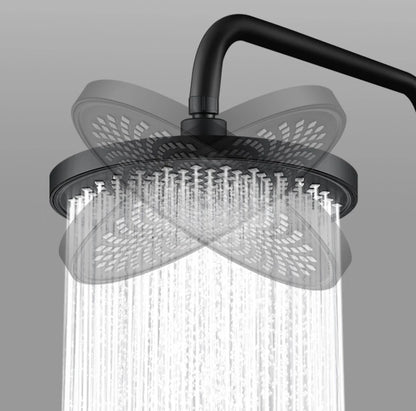 9/10 Inch 360 Swivel Rain Shower Head Internal