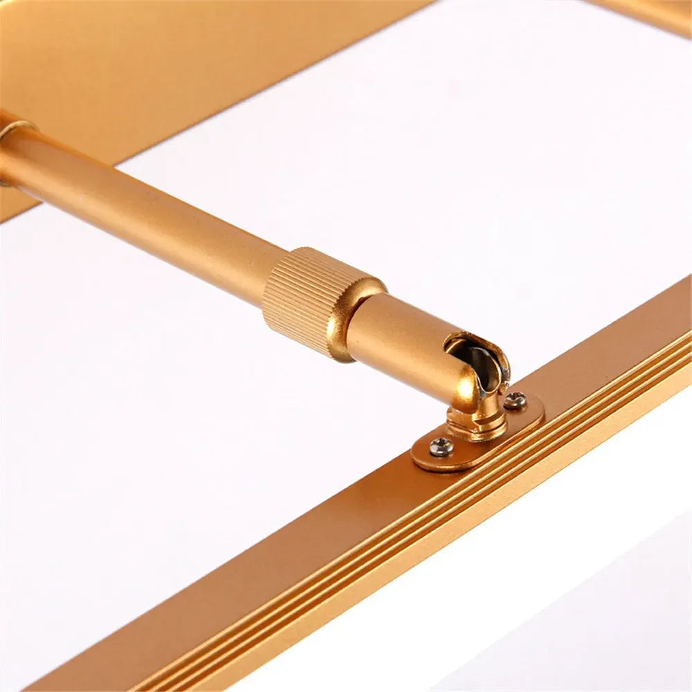 Retractable Bathroom Mirror Front Wall Light Dressing Table